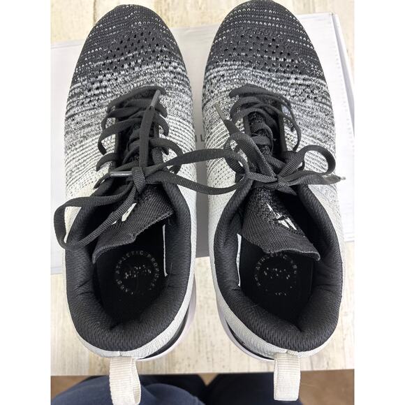 APL womens 11 Techloom Pro Sneaker black white running shoe athletic tennis shoe - Picture 7 of 8